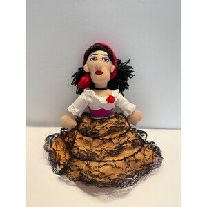 Little Thinkers Unemployed Philosophers Guild Carmen Plush Musical Doll Retired